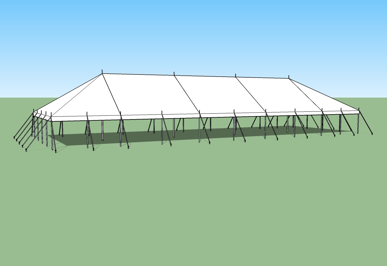 30x90 Party tent